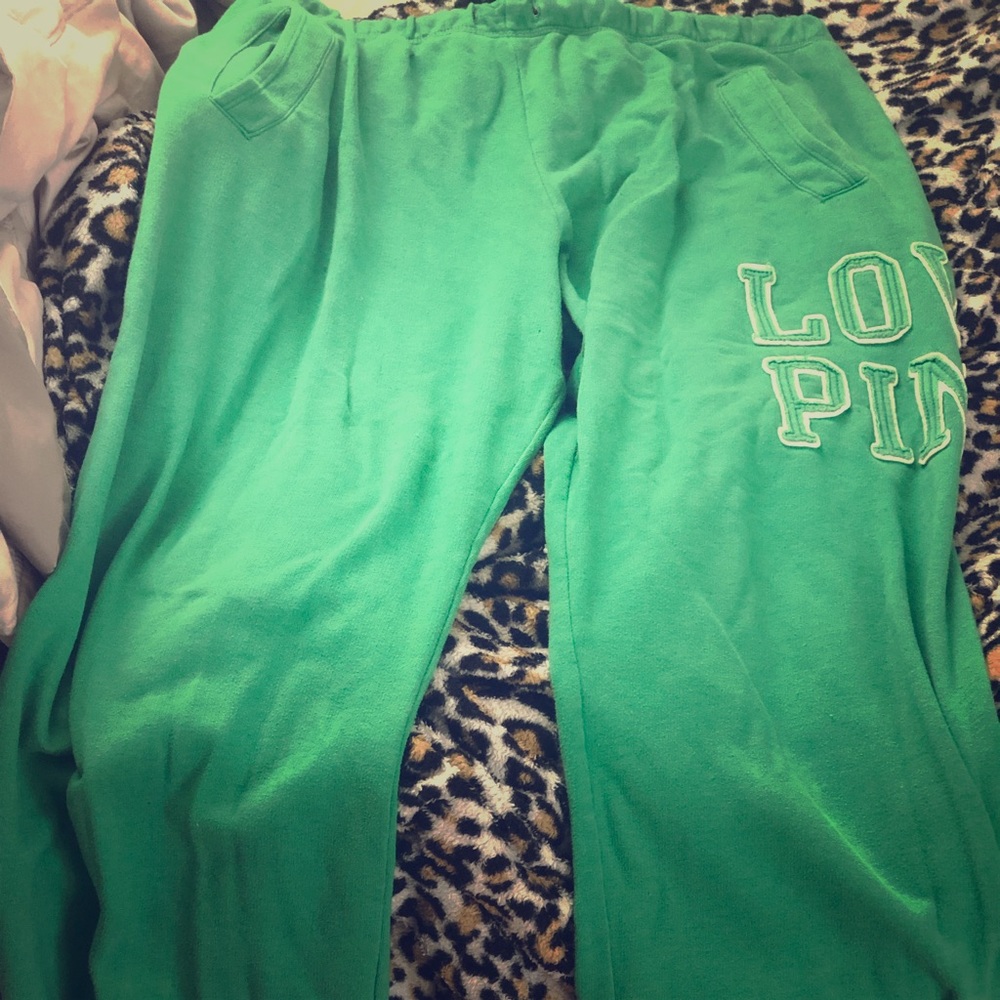 VS “love pink” sweatpants